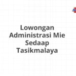 Lowongan Administrasi Mie Sedaap Tasikmalaya