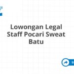 Lowongan Legal Staff Pocari Sweat Batu