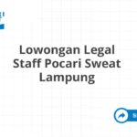 Lowongan Legal Staff Pocari Sweat Lampung