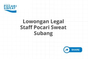 Lowongan Legal Staff Pocari Sweat Subang