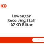 Lowongan Receiving Staff AZKO Blitar