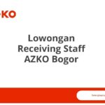 Lowongan Receiving Staff AZKO Bogor