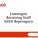 Lowongan Receiving Staff AZKO Bojonegoro