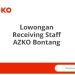 Lowongan Receiving Staff AZKO Bontang