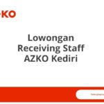 Lowongan Receiving Staff AZKO Kediri