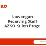 Lowongan Receiving Staff AZKO Kulon Progo