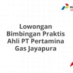 Lowongan Bimbingan Praktis Ahli PT Pertamina Gas Jayapura