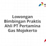 Lowongan Bimbingan Praktis Ahli PT Pertamina Gas Mojokerto