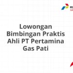Lowongan Bimbingan Praktis Ahli PT Pertamina Gas Pati