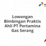 Lowongan Bimbingan Praktis Ahli PT Pertamina Gas Serang