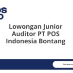 Lowongan Junior Auditor PT POS Indonesia Bontang