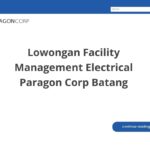 Lowongan Facility Management Electrical Paragon Corp Batang