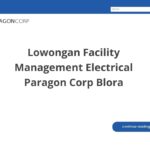 Lowongan Facility Management Electrical Paragon Corp Blora