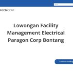Lowongan Facility Management Electrical Paragon Corp Bontang