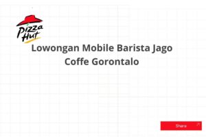 Lowongan Mobile Barista Jago Coffe Gorontalo